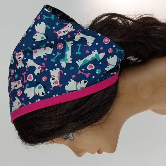 Triangle bandana head scarf - Picture 2 of 4